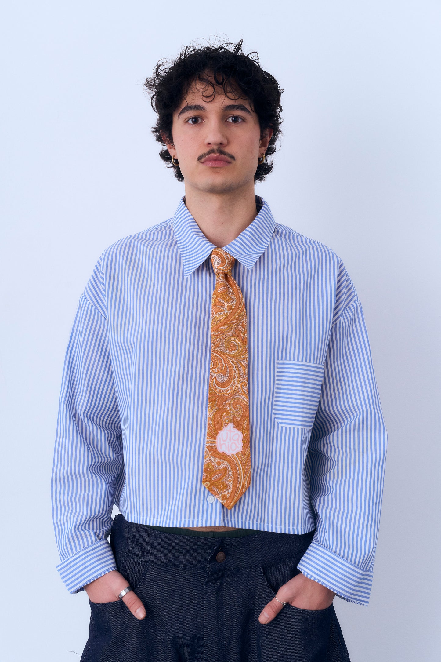corbata 01 - naranja