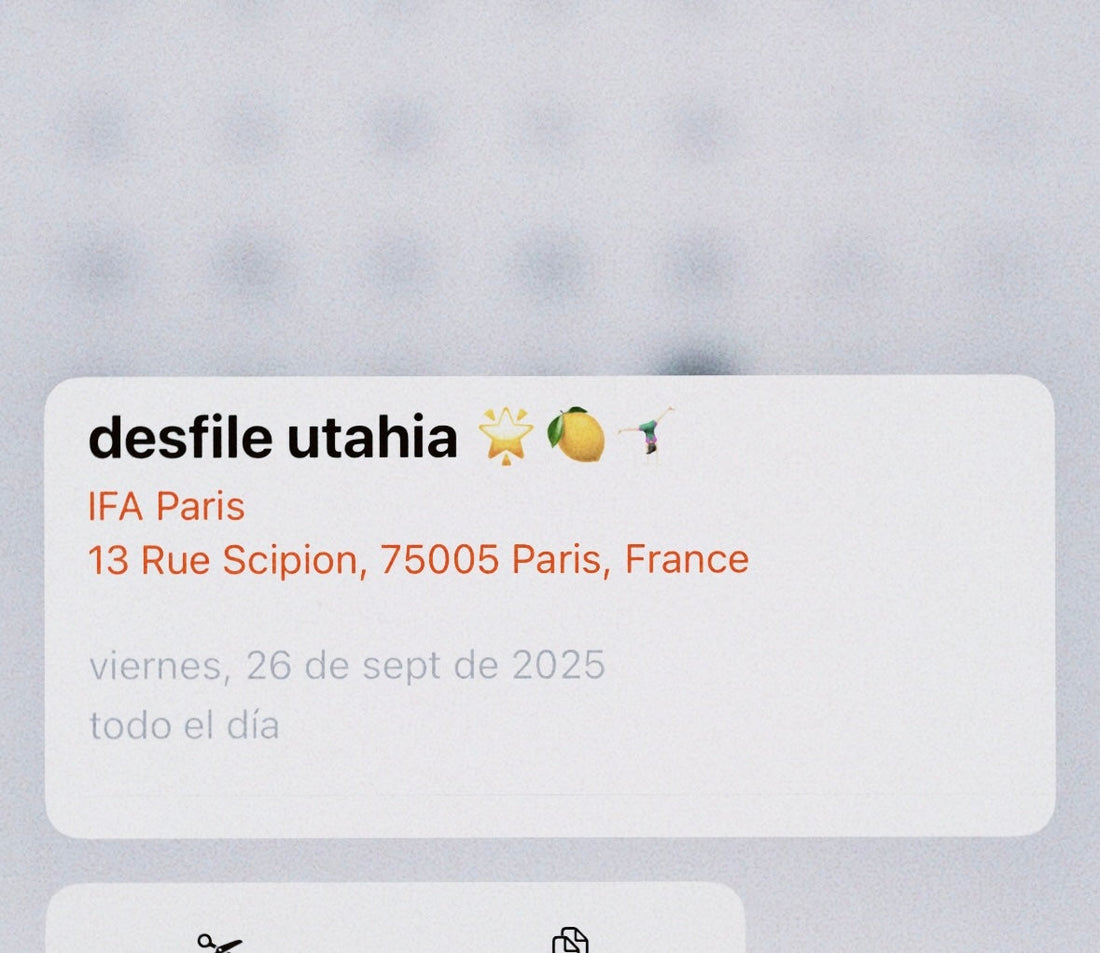 utahia en paris (qué?!)