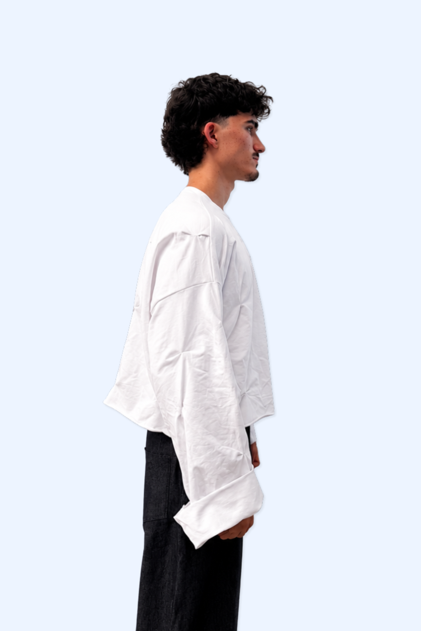 camiseta 01 - arrugas blanca