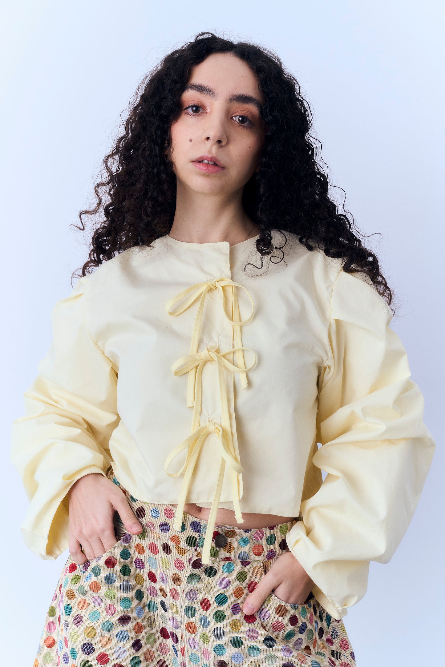 camisa 01 - amarillo mantequilla