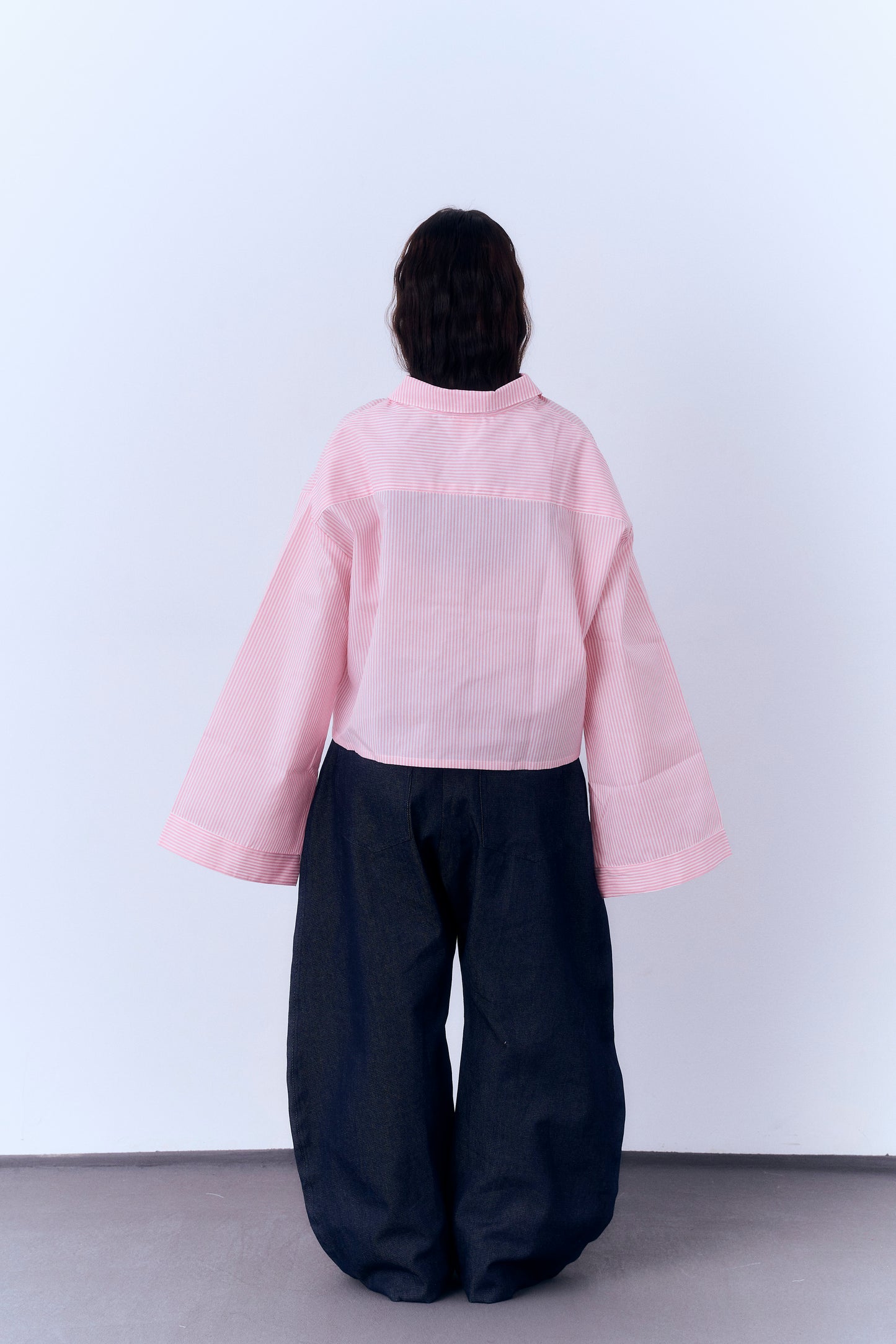 camisa 03 - rayas rosas