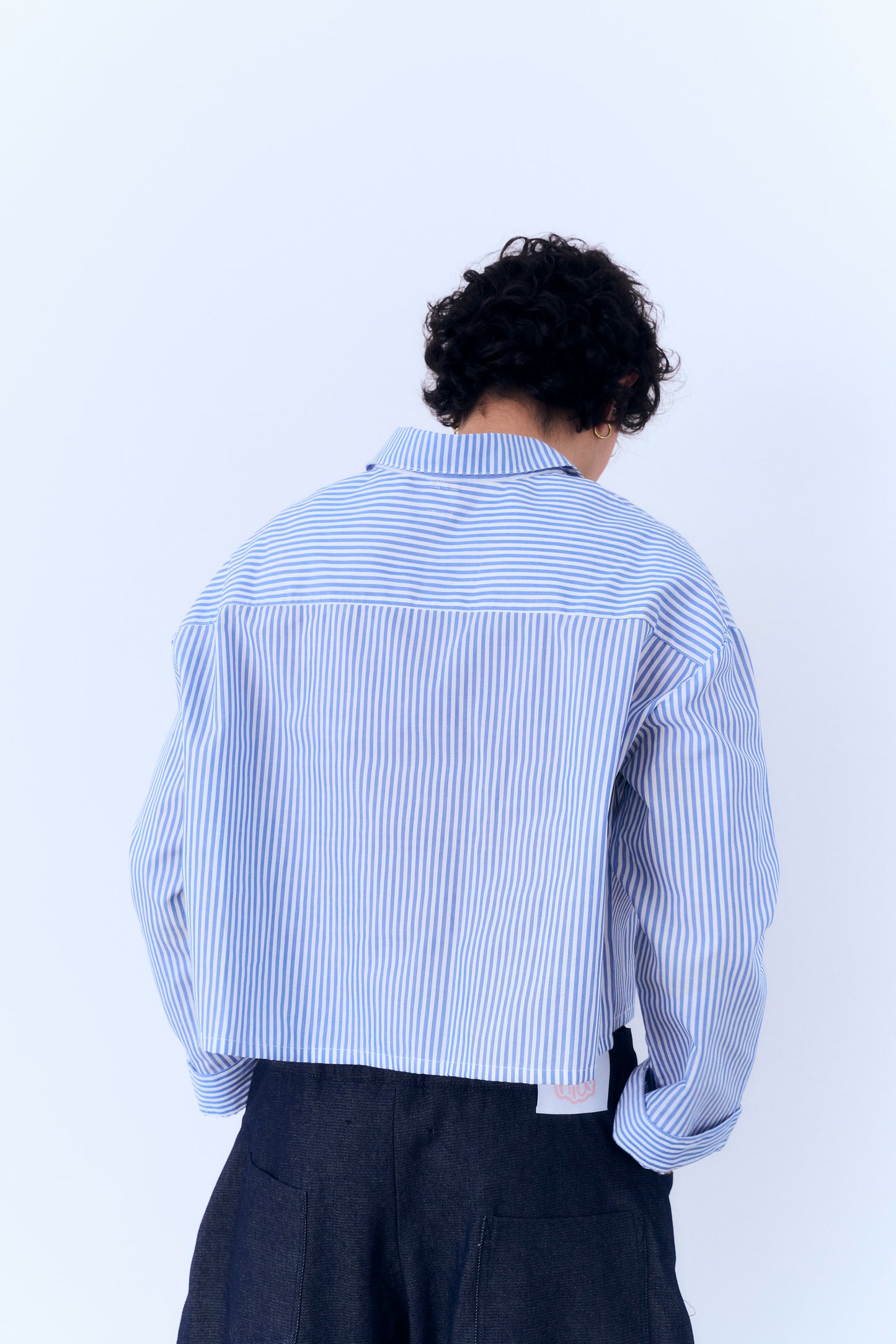 camisa 02 - rayas azul